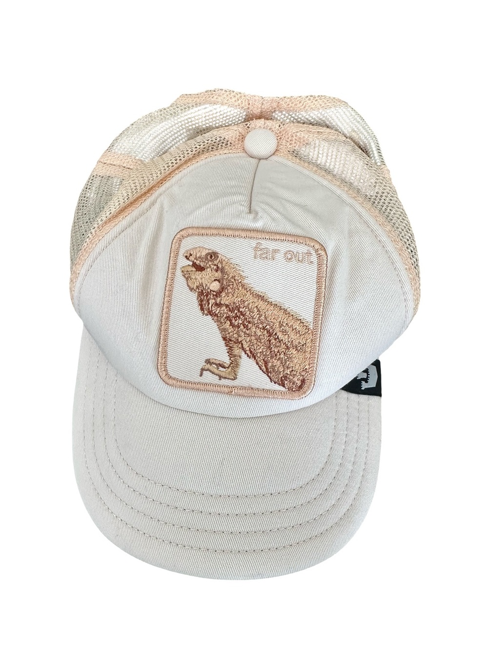 Goorin Bros The Farm Lil Far Out Kids Trucker Hat w/ Bearded Dragon Patch